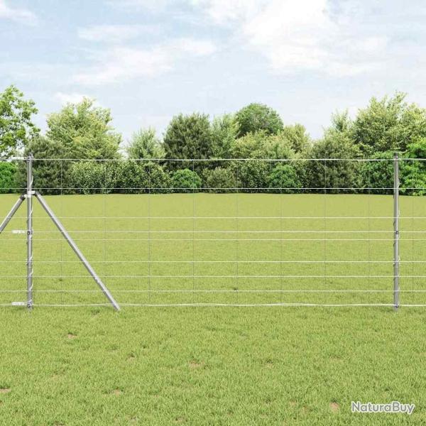 Cl�ture 1x50 m en acier galvanis�