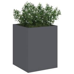 Cache-pot de jardin Anthracite 50 x 32 x 40 cm
