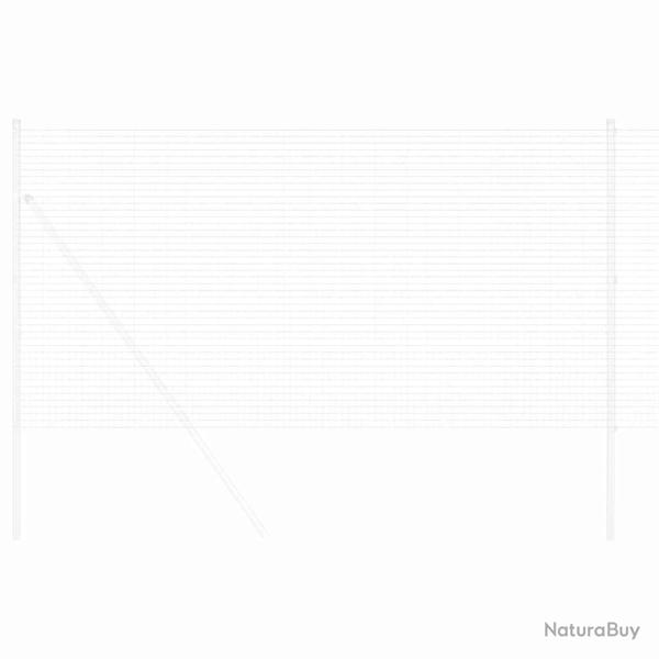 Cl�ture en fil soud� 1,4 x 10 m en acier galvanis�