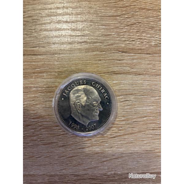 M�daille Jacques Chirac 1995-2007