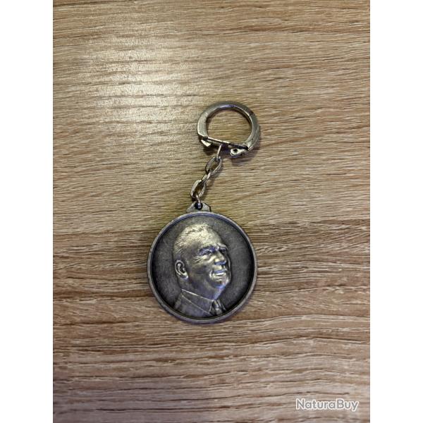 Porte clef Georges Pompidou