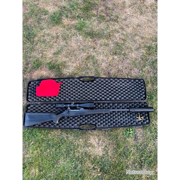 CARABINE SAUER 100 XT 308WIN+ KITE OPTICS KSP HD2 2.5-15X56+ SILENCIEUX A-TEC MEGA H2