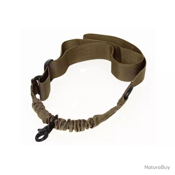 Sangle 1 Point Bungee Tan BO MANUFACTURE - �lastique et R�sistante - Confort et Maintien Optimal