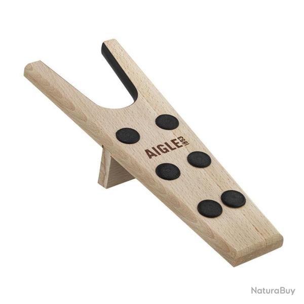 Tire-bottes Aigle - Manche Bois Ergonomique - Extraction Facile - Pour un Enfilage Rapide et Sans Ef