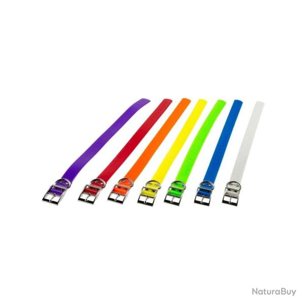 Collier pour Chien Country 2,5 cm Polyurthane Violet - Rsistant et Confortable - Idal pour Chasse