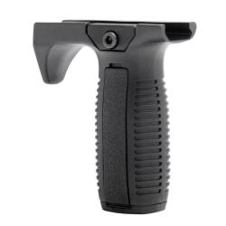 Poign&eacute;e Verticale Picatinny KRISS avec Handstop Noir - Contr&ocirc;le Optimal - Montage Rapide - Stabilit&eacute;