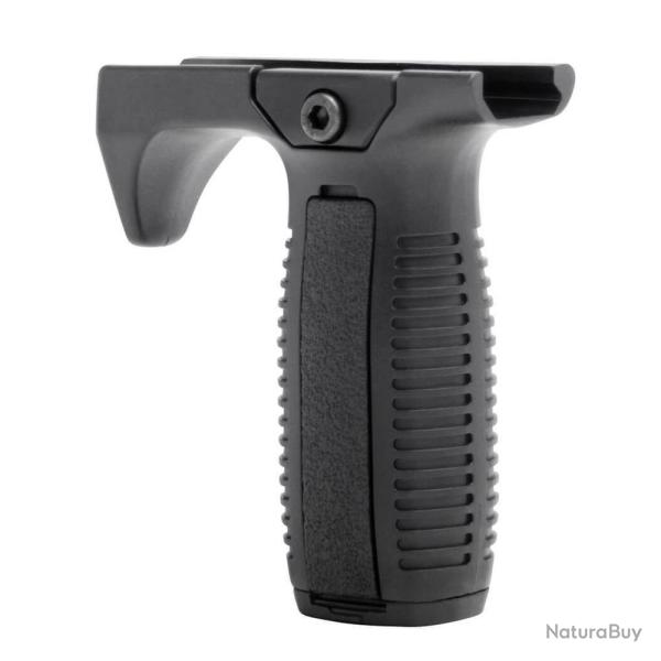 Poign�e Verticale Picatinny KRISS avec Handstop Noir - Contr�le Optimal - Montage Rapide - Stabilit�