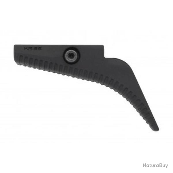 Poigne Angulaire Rail Picatinny KRISS Noir - Ergonomie Optimale - Contrle Prcis - Confort et Stab