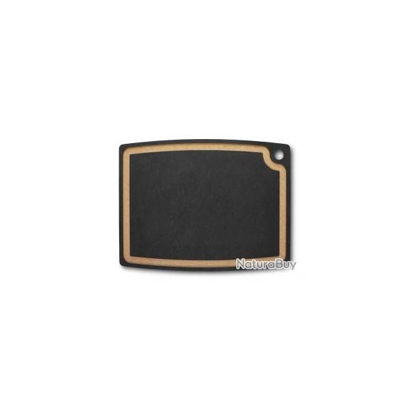 Planche  dcouper Victorinox GOURMET XL noir avec rigole  jus (49,5 x 38,1 x 0,9 cm).