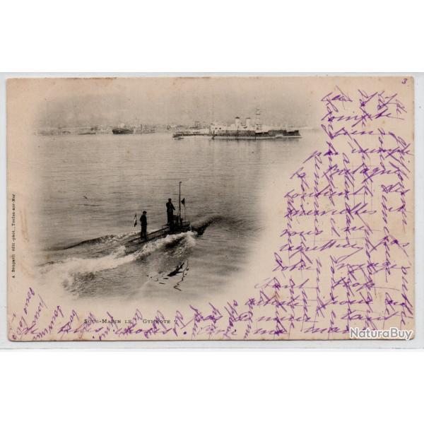 CPA - MARINE DE GUERRE - SOUS - MARIN LE " GYMNOTE " N�1071