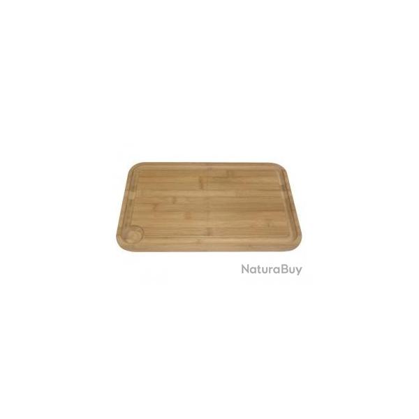 Planche  dcouper Berard bambou avec rigole et poche  jus (31 x 23 x 2 cm).