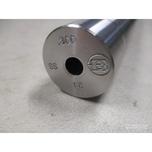 Canon neuf Bergara Match Inox cal 30 pas de rayure 1:08"