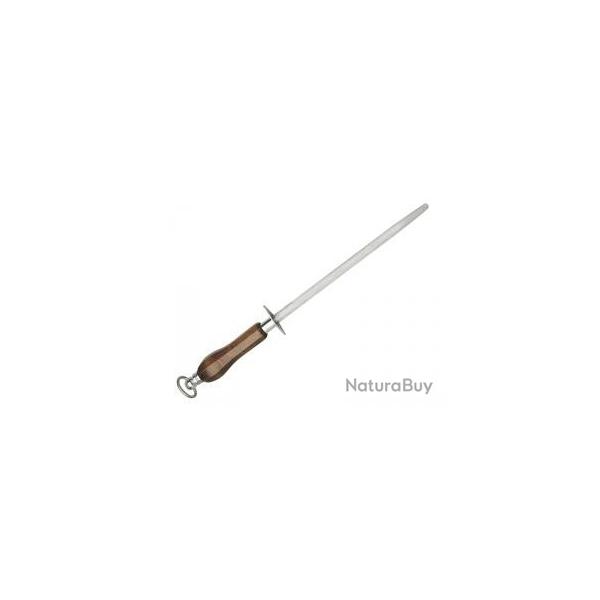 Fusil de boucher Fischer TRADITION mche ronde 30 cm, taillage standard, manche bois verni marron