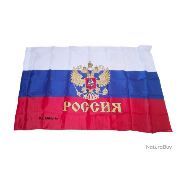 Drapeau de la Grande Russie 150x90 cm  100% acrylique (4a.)