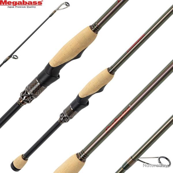 Canne spinning MEGABASS Destroyer evoluzion F3 ST 611 ti-S Hedgehog syringe