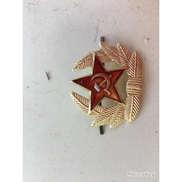 insigne urss de coiffure, calot , casquette ,guerre froide