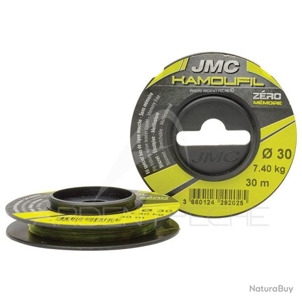Fils nylon JMC KAMOUFIL (30m) 0,45 mm