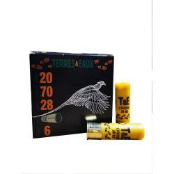 CARTOUCHES T&E 20/70 28G BJ X25 - N 6 - 