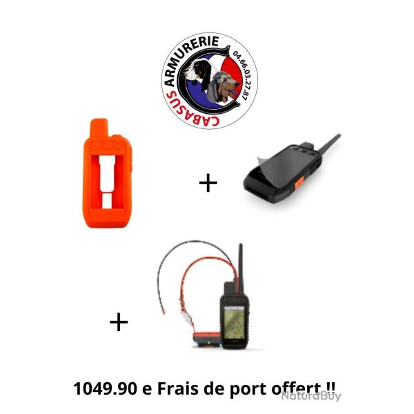 Pack GPS Garmin alpha 300 + collier de reprage t20