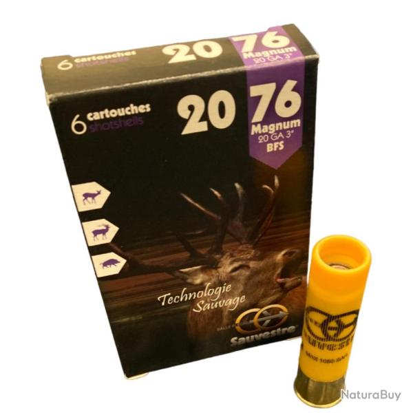 BALLES FLECHE SAUVESTRE X6 - 20 76 - SAUVESTRE
