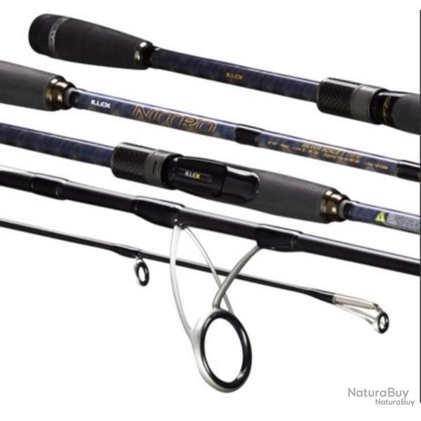 Canne Spinning Illex Nitro S 210 M Silver Scale
