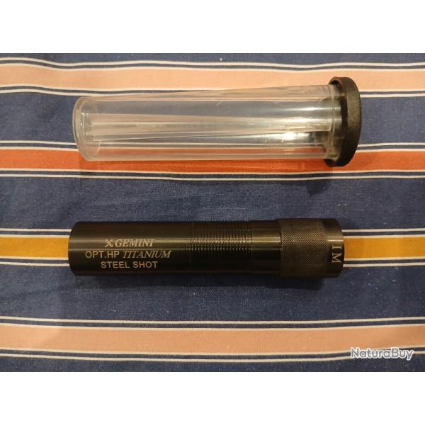 LOT DE 2 CHOKES GEMINI TITANIUM / BERETTA OPTIMA HP