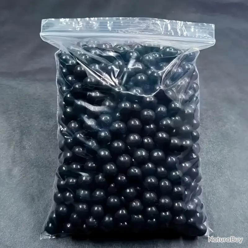 900g Boule d'argile Dure, Boules de Lance-Pierre de 9 mm, pour Exercices de Lancement