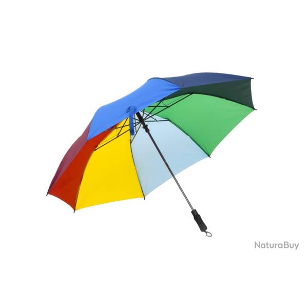 Parapluie pliable automatique multicolore 124 cm tissu 190T PG m�tal fibre de verre pratique