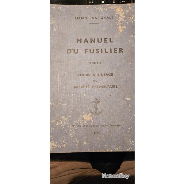 Manuel du fusilier marin. Cours � l'usage du brevet� �l�mentaire