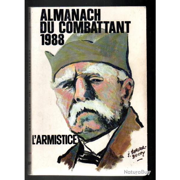 almanach du combattant 1988 , l'armistice , cin�ma et d�portation, charles chanaron pilote