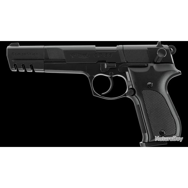 Pistolet Walther CP88 COMPETITION BLACK co2 cal.4,5mm 4j