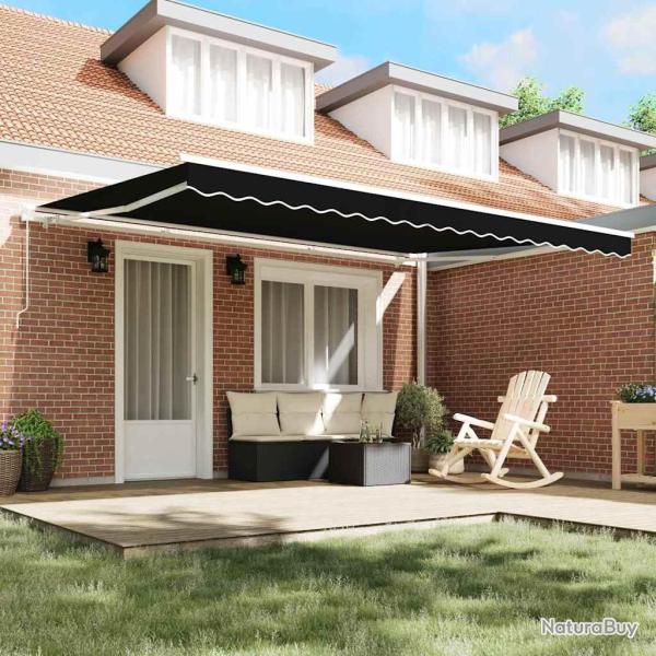 Tissu de remplacement de store pour cadre 4.5x3 m Noir