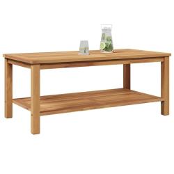 Table basse Marron 110 x 55 x 45 cm Bois de teck solide
