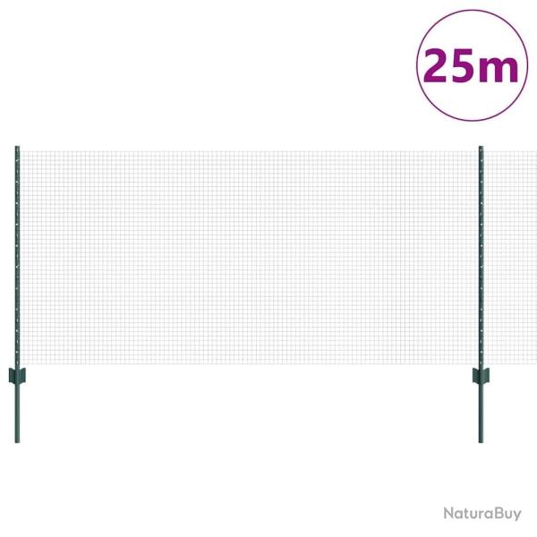 Kit de cl�ture de jardin en grillage � poules Ensemble de 2 Vert