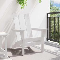 Chaise Adirondack pliante Blanc 80,5 x 74,5 x 92 cm HDPE