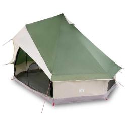 Tente familiale tipi verte pour 8 personnes, imperm&eacute;able