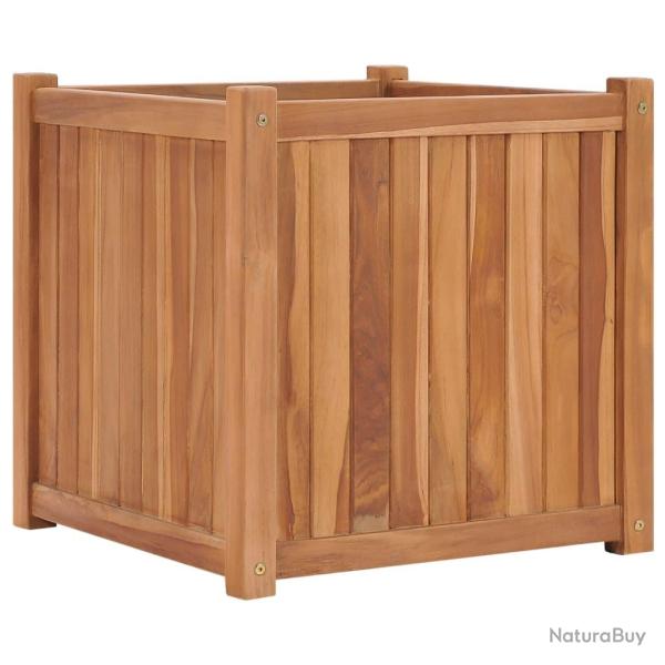 Lit sur�lev� 50x50x50 cm Bois de teck solide