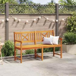Banc de jardin Marron 150 x 56 x 90 cm Bois d'Acacia Massif