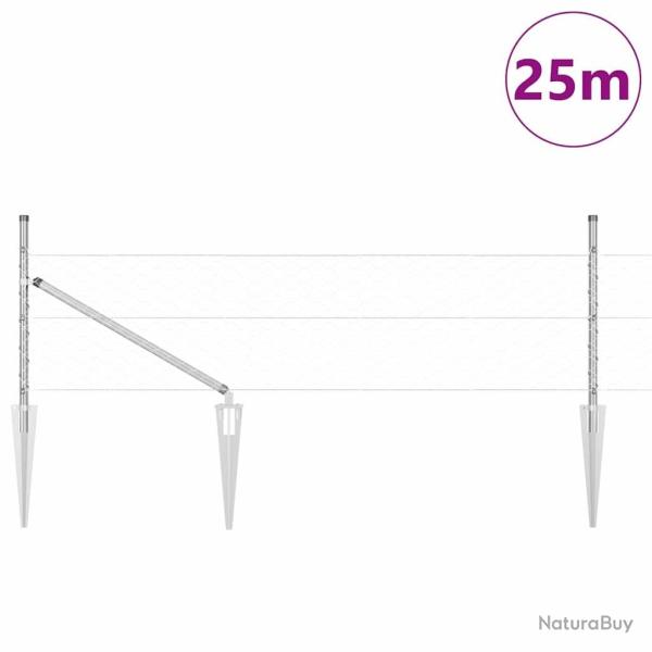 Ensemble de Cl�ture 2 unit�s M�tal galvanis� Acier galvanis�