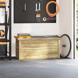 Bo&icirc;te de rangement 44x119x57 cm Bois impr&eacute;gn&eacute; de pin