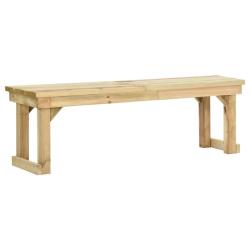 Banc de jardin 140 cm Bois de pin impr&eacute;gn&eacute;