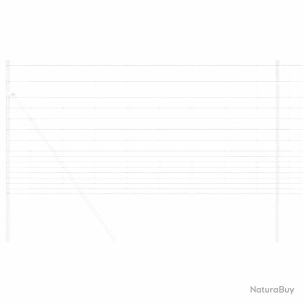 Cl�ture de champ 1,2x50 m Acier galvanis�