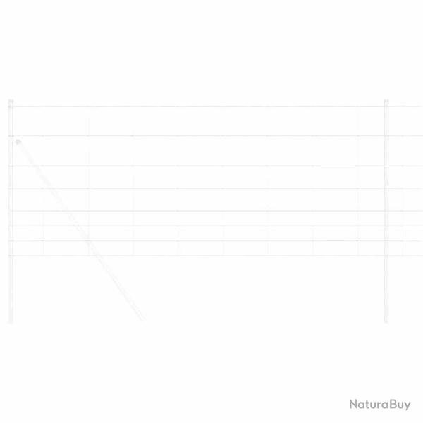 Cl�ture de champ 1x100 m en acier galvanis�