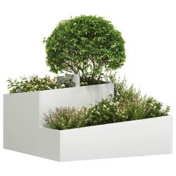 Pot blanc 80x80x50 cm en plastique