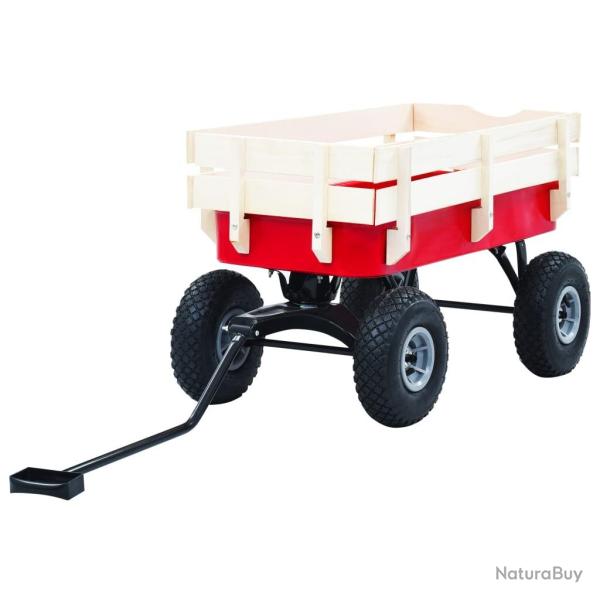 Chariot � main 150 kg Rouge