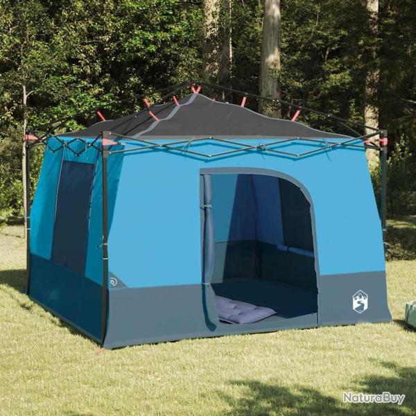 Tente avec toit Autre avec �vent Bleu et Noir 290 x 288 cm