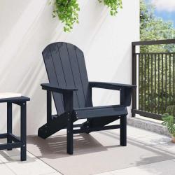 Chaise Adirondack Bleu marine 82 x 74 x 92 cm HDPE
