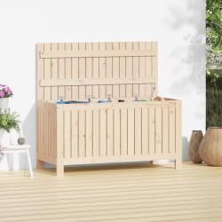 Bo&icirc;te de rangement de jardin 115x49x60 cm Bois massif de pin