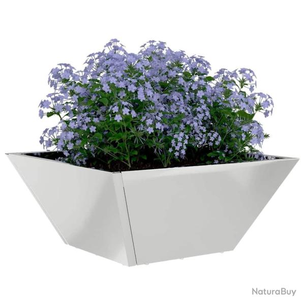 Bac de Jardin � Fleurs 35x35x15 cm en Acier Galvanis�