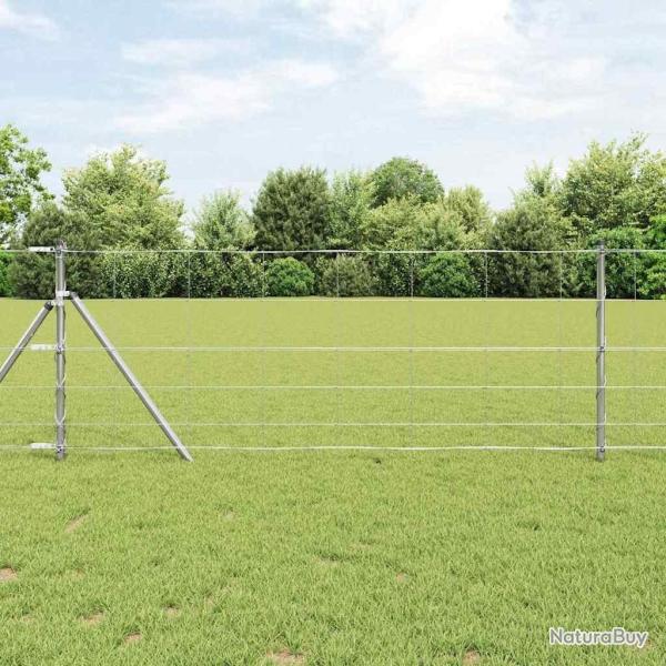 Cl�ture de champ 0,8 x 25 m en acier galvanis�